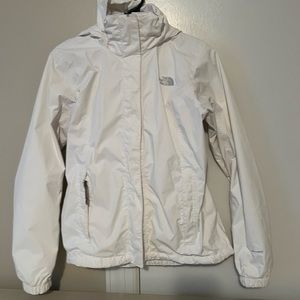 Women’s The North Face white jacket